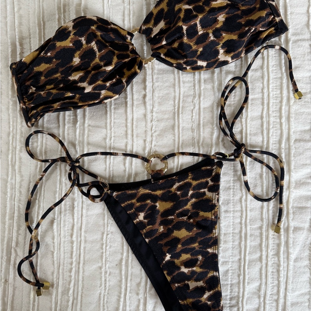 BIKINI SET - SOMMER SWIM Leopard Print Bikini Set XS